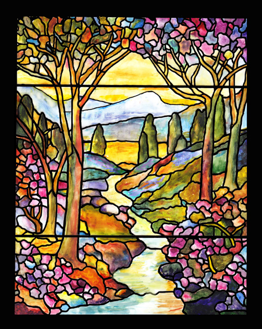 Landscape Window in Watercolor