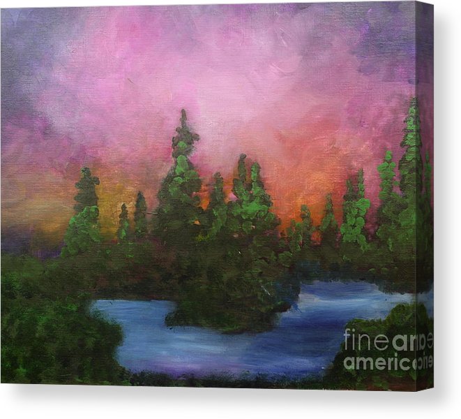 Limited Time Promotion: Aurora Borealis Stretched Canvas Print